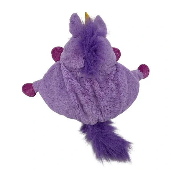 Tummy Stuffers Purple Plush Unicorn Jay@Play Storage Toy - Picture 3 of 6